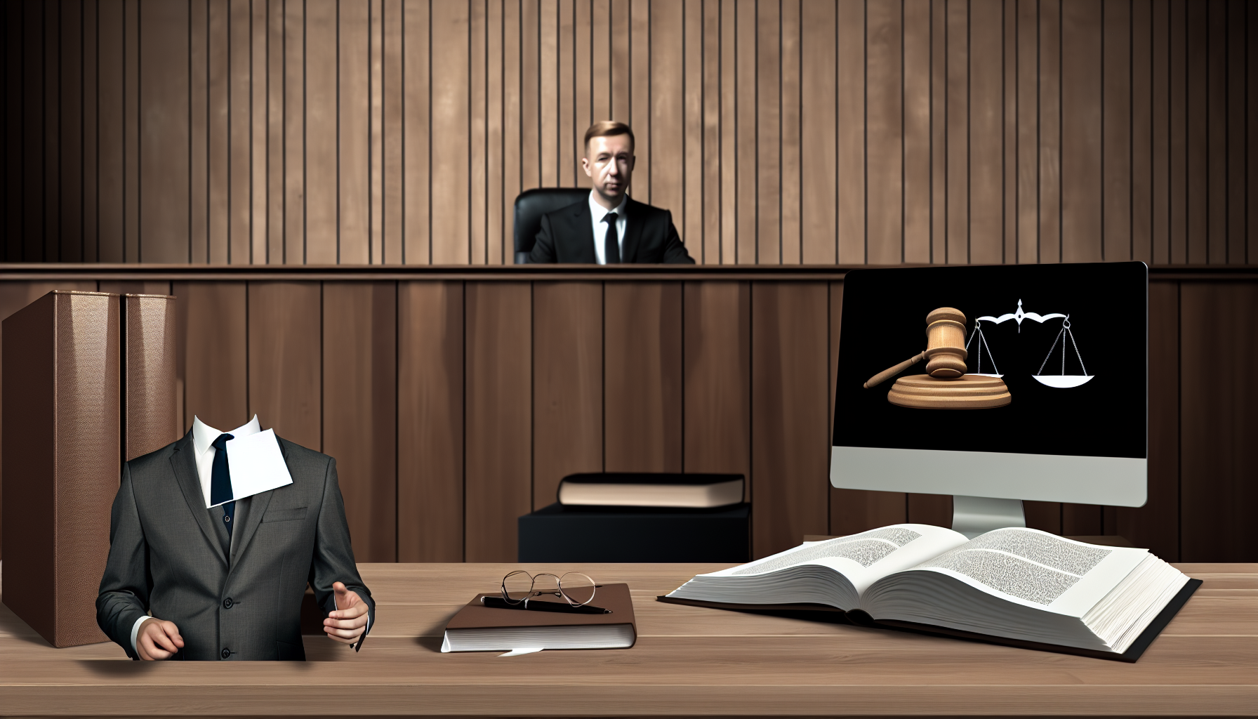 Courtroom scene image