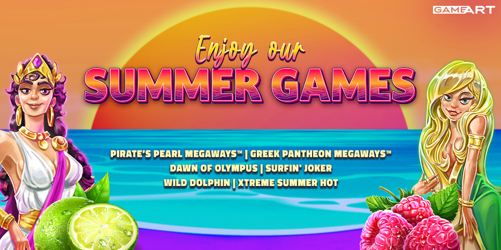 Summer gaming adventures with GameArt's latest slots