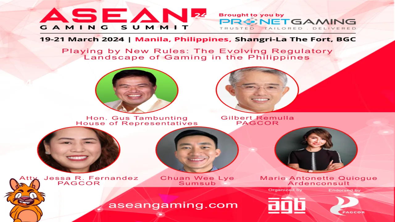 ¡No te lo pierdas! Ejecutivos de la Cámara de Representantes de PH, @pagcorph, @Sumsubcom y Ardenconsult discutirán cómo el mercado de PH está madurando constantemente hasta convertirse en el epicentro de los juegos en Asia, con la industria impulsando...