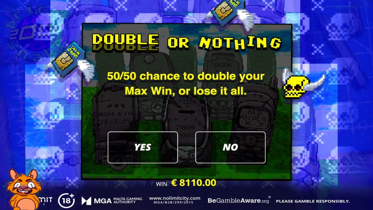 You load up #BRICKSNAKE2000 and after a couple of lucky hits, you see this. What are you picking? 🤔 #OutTomorrow #DoubleOrNothing #BeyondTheLimit 18+ | Please Gamble Responsibly