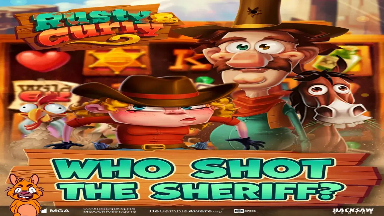 YEEEE-HAW! Rusty & Curly is OUT NOW! Buckle up buckeroo, we've got a sharp shooter in our midst. Can you figure out 'Who Shot the Sheriff? Try it out -  #HacksawGaming #newgame 🔞 | Please Gamble Responsibly