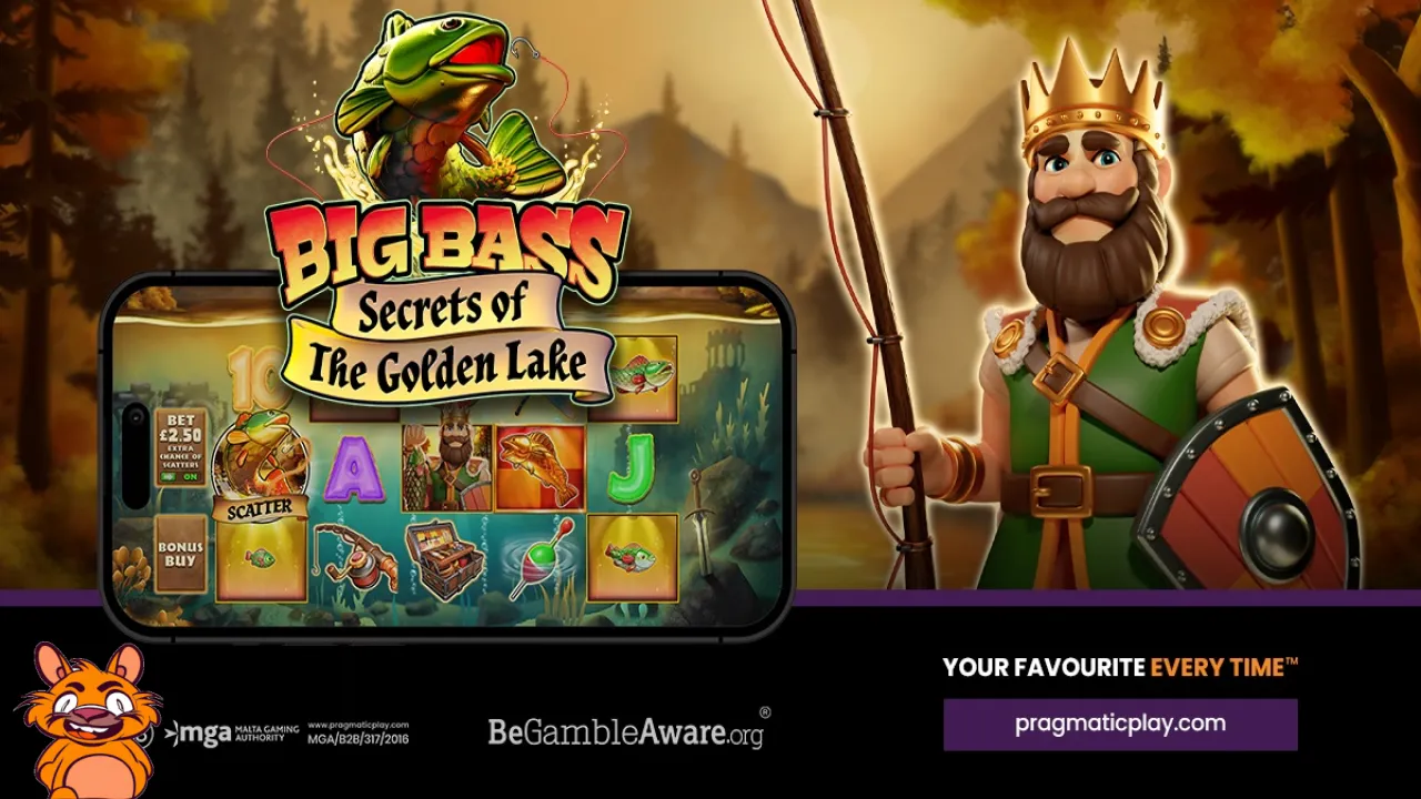 .@PragmaticPlay explores a medieval mystery in Big Bass Secrets of the Golden Lake Filled with plenty more opportunities to win, this new game follows recent hit additions to the iconic series, Big Bass Day at the Races…