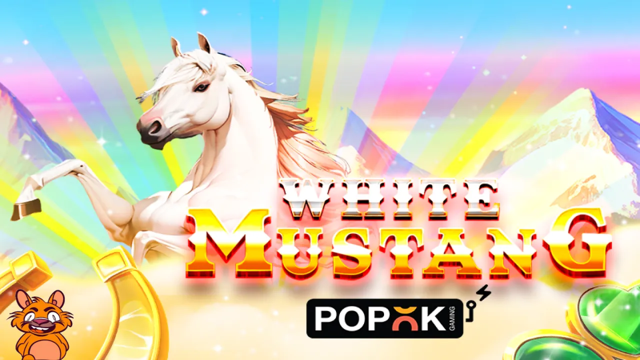 .@popok_gaming presenta “White Mustang” “White Mustang” es una nueva y emocionante incorporación a la línea de cautivadores juegos de tragamonedas de PopOK Gaming. #PopOK #WhiteMustang