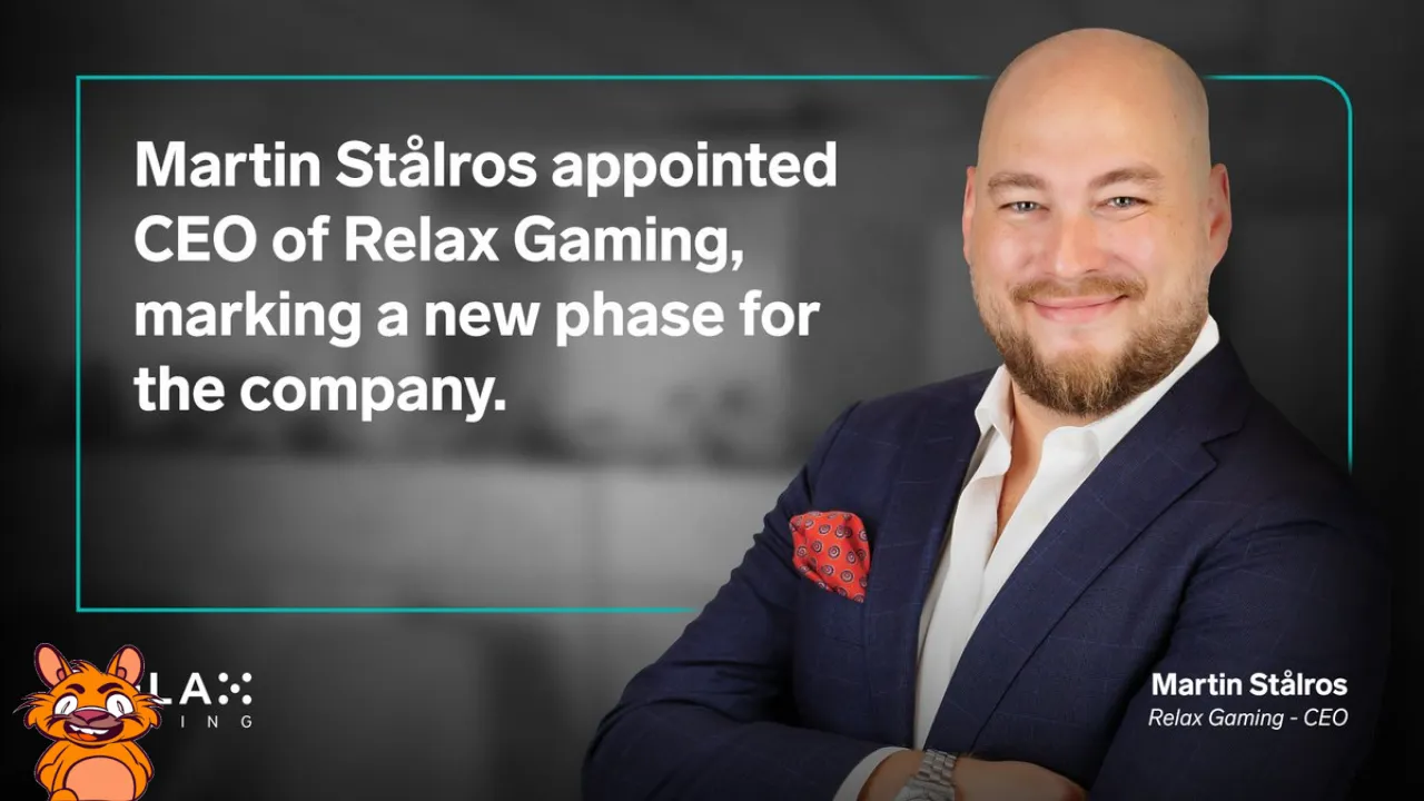 Relax Gaming desea anunciar el nombramiento de Martin Stålros como nuevo CEO, reemplazando a Simon Hammon, quien ocupó el cargo desde 2022. Nos gustaría agradecer a Simon por todo lo que ha hecho por la empresa y desearle a Martin lo mejor...