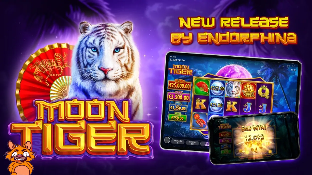 .@EndorphinaGames presenta su título más nuevo: Moon Tiger. Esta última tragamonedas pronto se unirá a la cartera de más de 150 juegos de Endorphina. #Endorphina #MoonTiger #LatestSlot focusgn.com/endorphina-int…