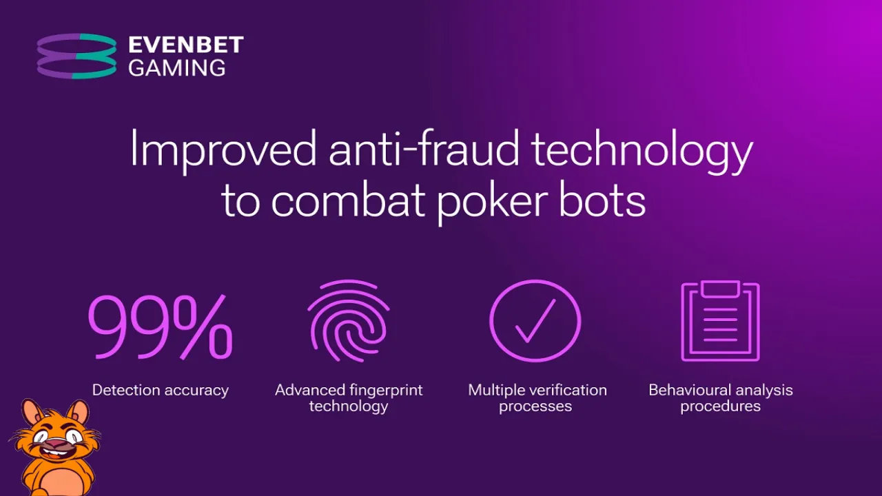 .@EvenbetGaming schärft seine Anti-Betrugs-Fähigkeiten, um der zunehmenden Verbreitung von Poker-Bots entgegenzuwirken. Das Unternehmen verpflichtet sich, angesichts wachsender Trends ein transparentes Spielererlebnis zu bieten. #EvenBetGaming #PokerBots