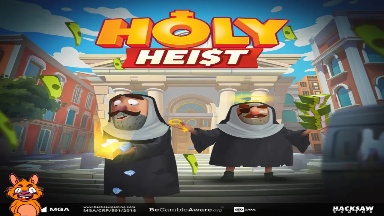 RT by @hacksawgaming: Coming Soon.... Holy Heist 🙏 📅25th June 🧠 Bullshark Games 🔞 | Please Gamble Responsibly | BeGambleAware.org #slot #comingsoon #HolyHeist #HacksawGaming #HacksawOpenRGS