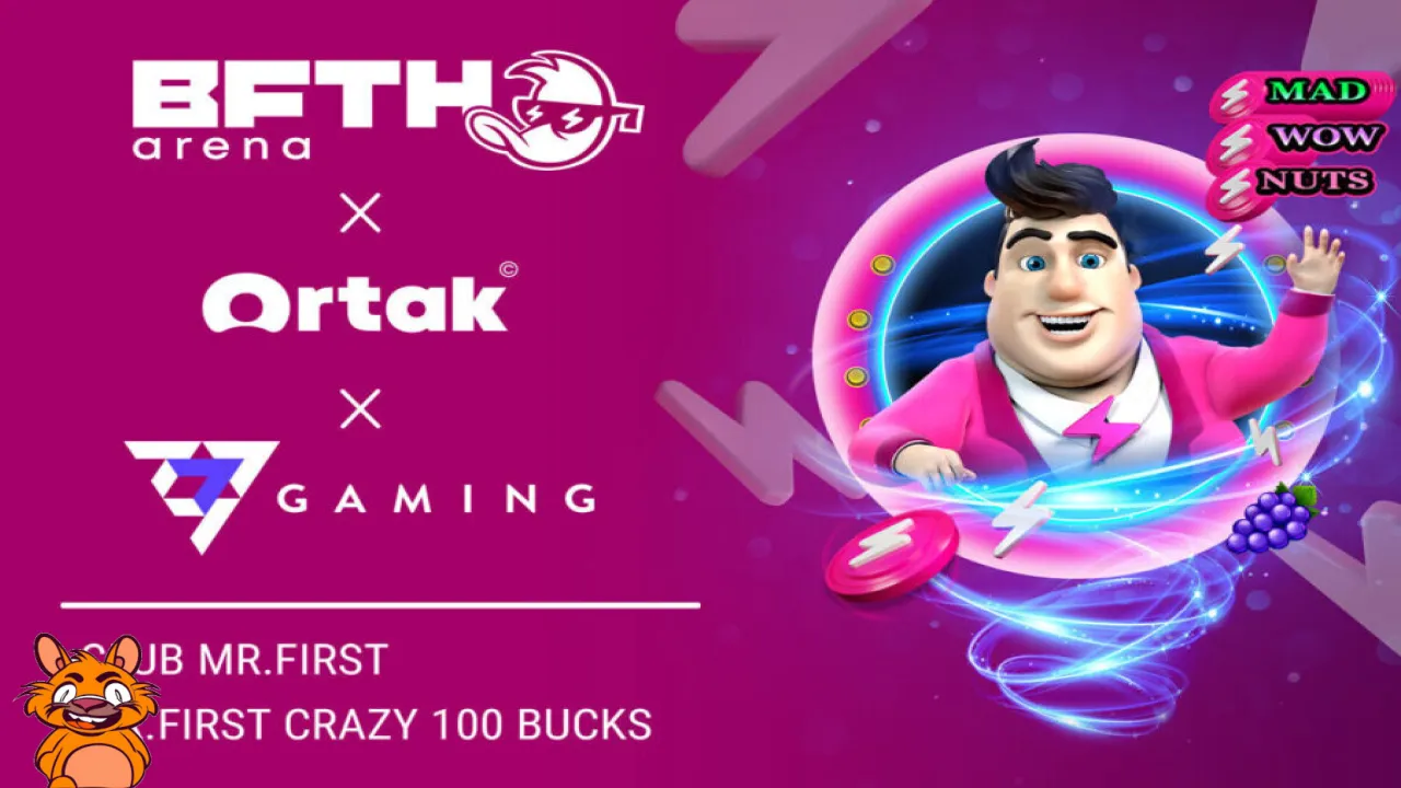 7777 gaming goes to Ortak x B.F.T.H. Arena Awards 2024 with two branded games 7777 gaming is nominated for the Best Game Design Award for “Club Mr First”, and also for the Best FTN Casino Game category with “Mr First…