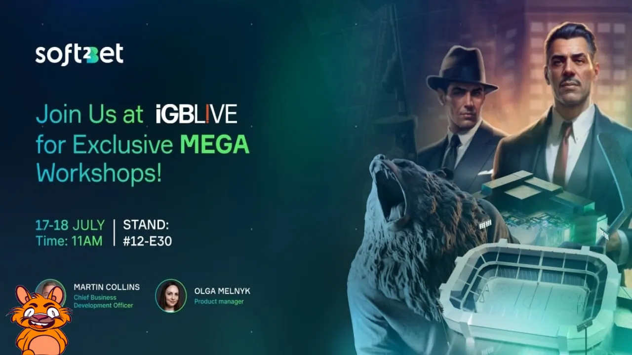 GI Studio Showcase: .@soft_2_bet to host MEGA workshops during iGB Live