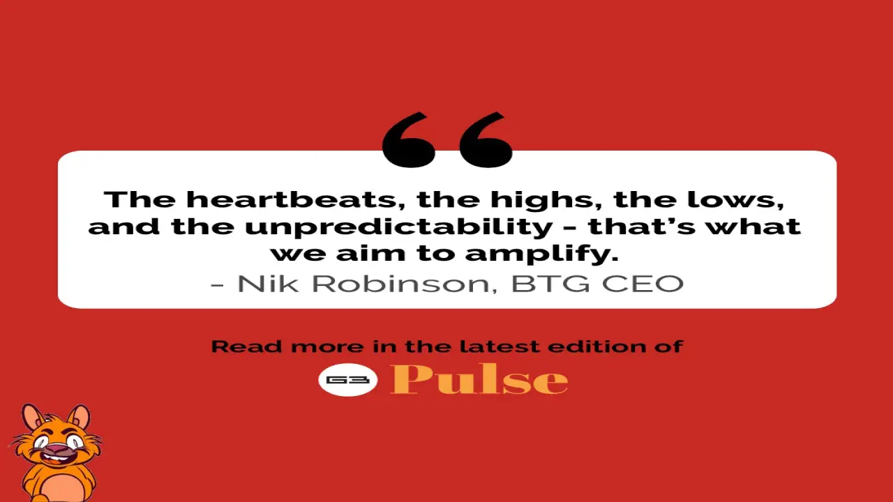 Nik Robinson, CEO of Big Time Gaming, shares his insights at the G3 design roundtable! Dive into the latest edition to find out more! 🚀 #BigTimeGaming #G3