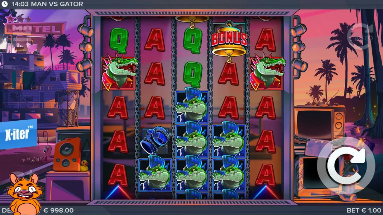 Florida Men are at it again in the world of slots. Check out ELK Studios' Man vs Gator here: