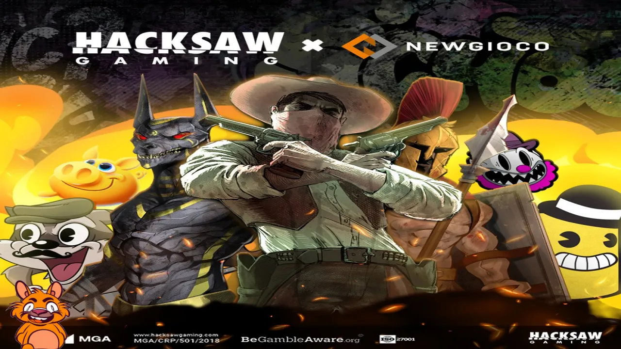 Coming in Hot! 🔥 Hacksaw Gaming and Newgioco Toast to New Beginnings!! To read more on this launch, as well as other Hacksaw news, head on over to our website -  🔞 | Please Gamble Responsibly|  #Newgioco #HacksawGaming …