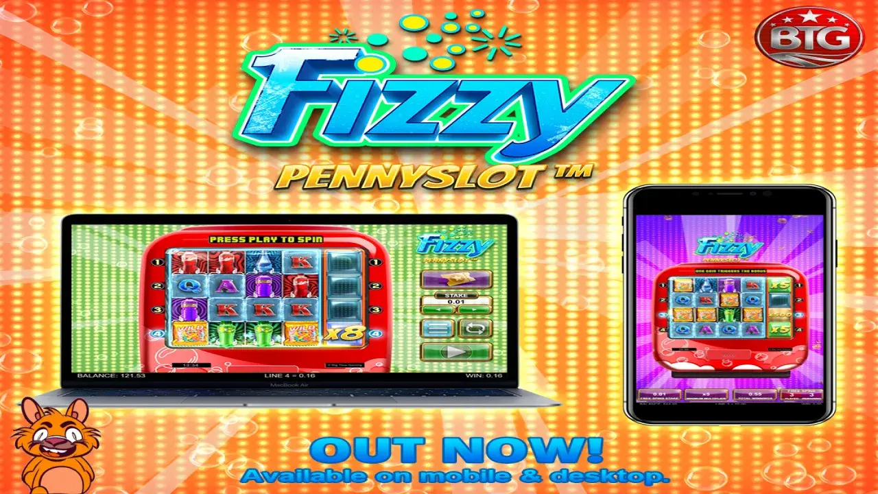 Quench your thirst for fun with Fizzy Pennyslot™! Out now! #bigtimegaming #fizzypennyslot #pennyslot