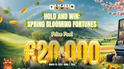 .@1spin4win launches Hold and Win network promotion for online casinos The igaming provider’s promotion is scheduled from March 25 to April 2. #1spin4win #Igaming #OnlineCasino