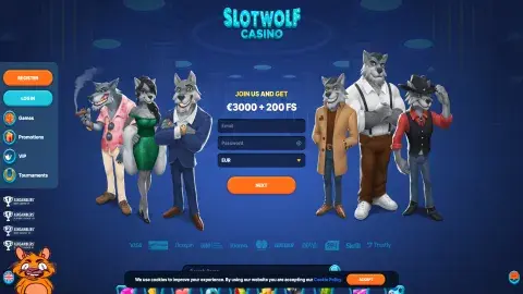 Slotwolf landing