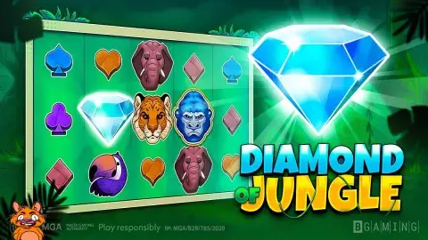 .@BGamingO introduces first dual volatility slot with Diamond of Jungle This game sees BGaming continue to produce innovative new features that appeal to its varied player base. #BGaming #Slot #Igaming #DiamondOfJungle