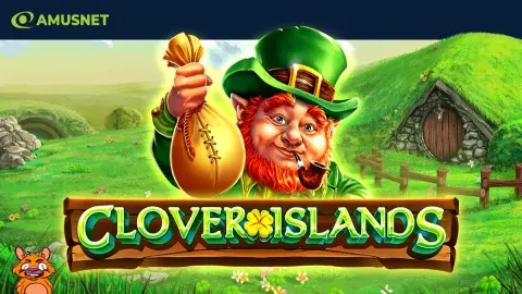 Sail away to the Leprechaun Kingdom with @amusnetinteract’s new online slot, Clover Islands This brand new 5-reel 20 fixed paylines video slot includes multiple features. #Amusnet #NewSlot #CloverIslands #Slot