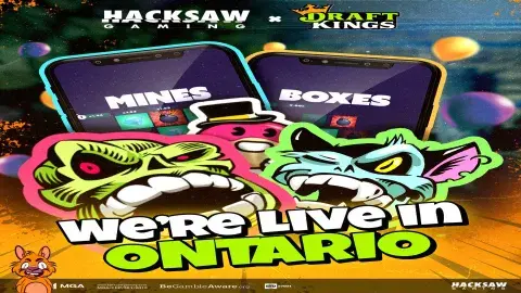 Hacksaw Gaming and DraftKings Score Again in Ontario! To read more on the launch and other hacksaw news, head on over to our website 👉 #HacksawGaming #ontario #partnership #iGamingnews 🔞 | Please Gamble Responsibly