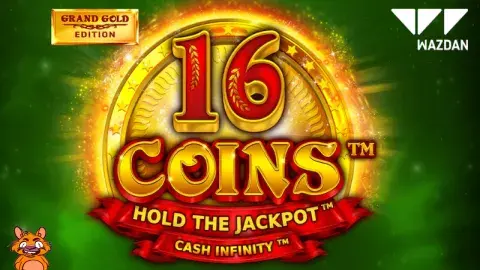 Wazdan, the gain-focused developer crafting some of iGaming’s most engaging and rewarding experiences, has enhanced one of its most popular games with the release of 16 Coins Grand Gold Edition.