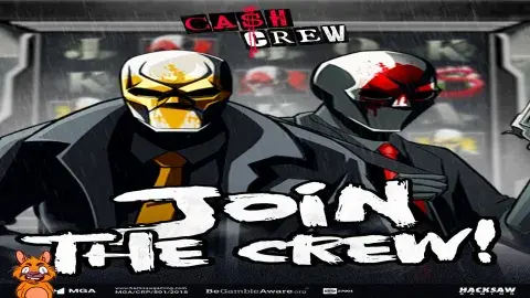 It's time to JOIN THE CREW - Cash Crew is out now! 💰 Join the Crew in the ultimate heist, try it out for yourself 👉  #HacksawGaming #CashCrew #iGamingnews #newslot 🔞 | Please Gamble Responsibly