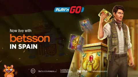 .@ThePlayngo announces new Spanish partnership with Betsson Through this new partnership, Betsson players in Spain will now be able to play classic games such as Book of Dead, Reactoonz, and Star Joker. #PlaynGO #Betsson