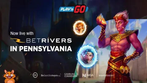 Play'n GO is now LIVE with BetRivers in Pennsylvania!  This exciting new partnership brings iconic Play’n GO games to BetRivers players in Pennsylvania. If you want to find out more then visit the link above! #betrivers…