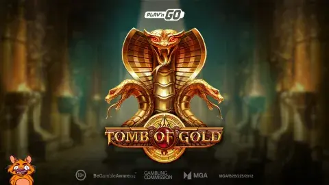 .@ThePlayngo digs deep for the treasures of ancient kings Play’n GO has released its latest brand new game, Tomb of Gold. #PlaynGO #NewGame #TombOfGold