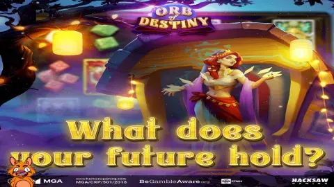 Unveil your fate..Orb of Destiny is OUT NOW! Are you ready to find out our what your future holds..? 🔮 Try out Orb Of Destiny for yourself 👉 hacksawgaming.com/games/orb-of-d… #HacksawGaming #newgame #OrbOfDestiny #slots…