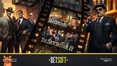 💰 Step into the world of The Slotfather with our newest release: Slotfather Book of Wins! 💰 Will you take home the jackpot? Play now and find out! 🎰 loom.ly/mYFGy78 🔞 BeGambleAware.org #BetsoftGaming #NewGameAlert