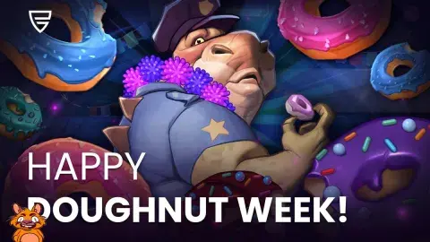🍩 Happy Doughnut Week from Push Gaming! 🍩 #pushgaming #playersfirst #doughnutweek #dinopd #dinopolis