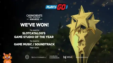 We've won Game Studio of the Year for a second year running, as well as the award for Best Music/Soundtrack (Hugo Legacy), at this year's CasinoBeats Game Developer Awards in Malta! 🏆 #PlaynGO #CasinoBeats …