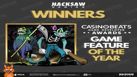 Last night we celebrated another fantastic achievement - Game Feature of the Year for Chaos Crew II's Best of Bonus Feature at the @casinobeatsnews Game Developer Awards! What a great end to a fantastic week 🥂 🔞 |…