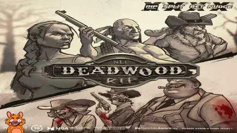 #DeadwoodRIP is out NEXT WEEK ⚡ One final showdown. Justice or Outlaws? The bullets will decide 💀 Deadwood R.I.P | 04.06.24 | ⚰️🪦🐍 #NolimitCity #Slots #DeadwoodRIP #Shootout #BeyondTheLimit 18+ | Please Gamble…