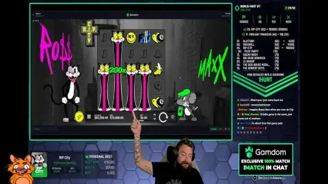 RT by @hacksawgaming: 🤑NO WAY @hacksawgaming ANOTHER MAX!🤑 This just happened on stream!! kick.com/doddytheviking… #gamdom #maxwin #hacksawgaming #giveaways #casinostreamer #KickStreamers