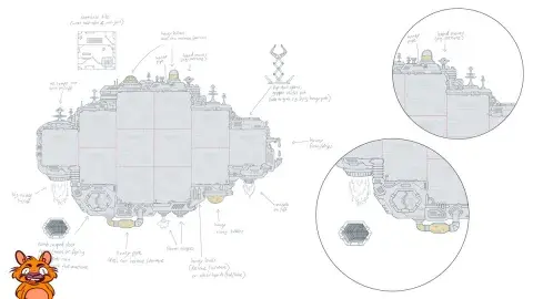 The Evolution of Buzz Thrill 🐝 When we decided to send our bees into outer space we knew we wanted them to have a cool home. See how our artist came up with our reel machine and how we squeezed every last drop of honey…