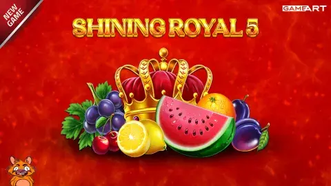 👑✨ 𝐒𝐡𝐢𝐧𝐢𝐧𝐠 𝐑𝐨𝐲𝐚𝐥 𝟓 is now low live! Play it here 👉 tinyurl.com/Shining-Royal-5 A classic 5x3 fruit slot features glittering crowns and royal jewels across 5 paylines, with a max win potential of 1,000x. Plus, enjoy the…