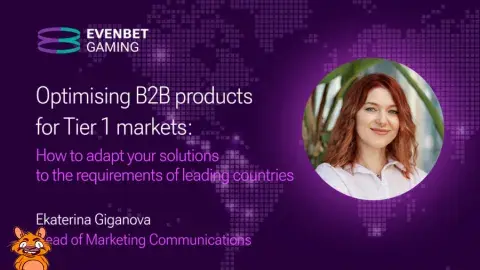 EvenBet Gaming shares the challenges of optimizing B2B products for Tier 1 markets Ekaterina Giganova, head of marketing communications in EvenBet Gaming highlights the opportunities and challenges of optimizing B2B…