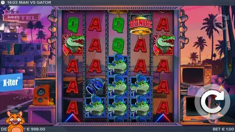 Florida Men are at it again in the world of slots. Check out ELK Studios' Man vs Gator here: