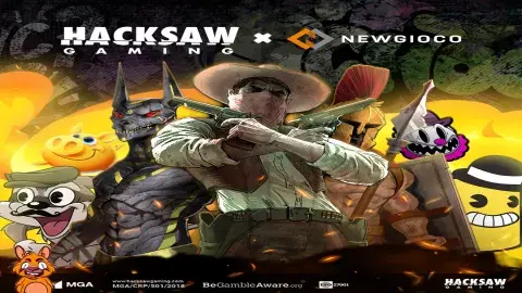 Coming in Hot! 🔥 Hacksaw Gaming and Newgioco Toast to New Beginnings!! To read more on this launch, as well as other Hacksaw news, head on over to our website - hacksawgaming.com/news/coming-in… 🔞 | Please Gamble…