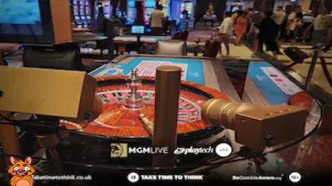 Playtech and MGM Resorts International announced a strategic partnership under which games will be streamed to online casinos directly from the gaming floors of the MGM Grand and Bellagio in Las Vegas. For a FREE sub to…