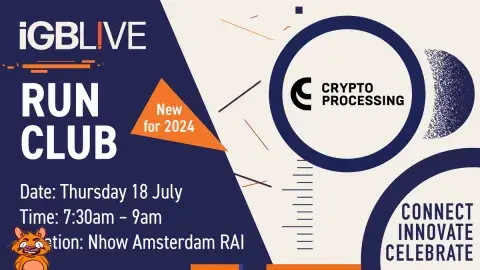 Start day 2 at iGB L!VE with our Run Club, powered by Crypto Processing. Get your running shoes and join us for a 5K route! Winning prizes will be given. Visit stand 12С-60 on 17th July at iGB LIVE to collect shirts for…