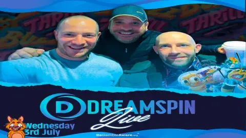 RT @Fruity_Slots: 3 DAYS LEFT, 3 July! Josh, Jamie & Hideous will be streaming on the Dream Spin Youtube channel, talking about the upcomin…