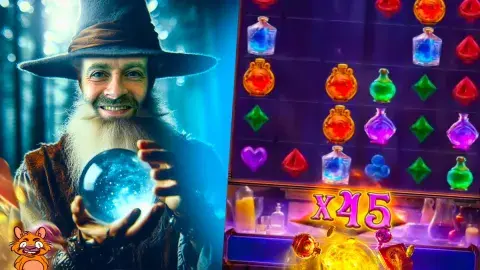 EPIC BONUS AND BASE GAME WIN!! Mystic Potion MAGIC Slot Win!🧙‍♂️ Watch it here👉