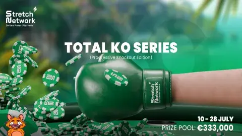 Stretch Network announces the total KO Series with €333,000 Prize Pool This series promises to thrill both seasoned pros and newcomers alike. #StretchNetwork focusgn.com/stretch-networ…