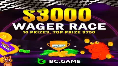 Join us for the July $3000 Wager Race on BC Game🤑 Participate in the excitement and head to our forum post for all the details and information you need to know Hurry and get in on the action! 👉 hideousslots.com/forum…