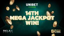 Congratulations to our 14th Dream Drop Mega Jackpot winner with Unibet on Print Studios' Pine of Plinko Dream Drop winning an huge €2.77 million! Read more at: