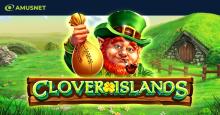 Sail away to the Leprechaun Kingdom with @amusnetinteract’s new online slot, Clover Islands This brand new 5-reel 20 fixed paylines video slot includes multiple features. #Amusnet #NewSlot #CloverIslands #Slot