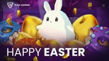 Happy Easter from Push Gaming! #pushgaming #playersfirst #easter #happyeaster #rabbit #fatrabbit