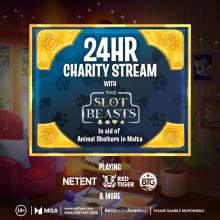 📢 Calling gamers and animal advocates! Join us for @TheSlotBeasts 24-hour charity stream supporting animal shelters in Malta. Proud to sponsor this event and eager to see our games in action. Tune in from 12:00 CET…