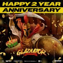 Happy 2nd Anniversary to Gladiator Legends! Drop a ⚔️ down below and join the celebration! #HacksawGaming #igaming #slots #GladiatorLegends 🔞 | Please Gamble Responsibly